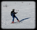 Les premières glisses avec un kite